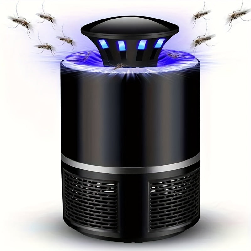 Household Mosquito Guardian – Automatic Silent Photocatalytic Repellent Lamp with Suction Device – Indoor Pest Control for Home and Family