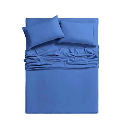 Bamboo 2000 Thread Count 6-Piece Luxury Sheet Set - Organic, Cooling, 16 Inch Deep Pocket, Egyptian Luxury with Bonus Pillowcases - Shrink and Fade Resistant