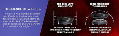 New High-Rise Analog Stick Cap for PS4 & PS5 – Galaxy Silicone Joystick Controller Upgrade