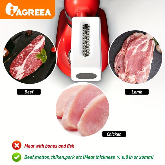 KitchenAid Meat Tenderizer Accessory - Fits Vertical Blenders, Enhances Marinade Absorption and Tenderizes Meat, Dishwasher Safe, Excludes Machine/Mixer