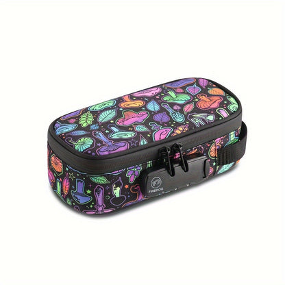 Smell Proof Bag with Lock – Carbon Lined Stash Storage Case, Odor-Resistant for Travel & Household Use