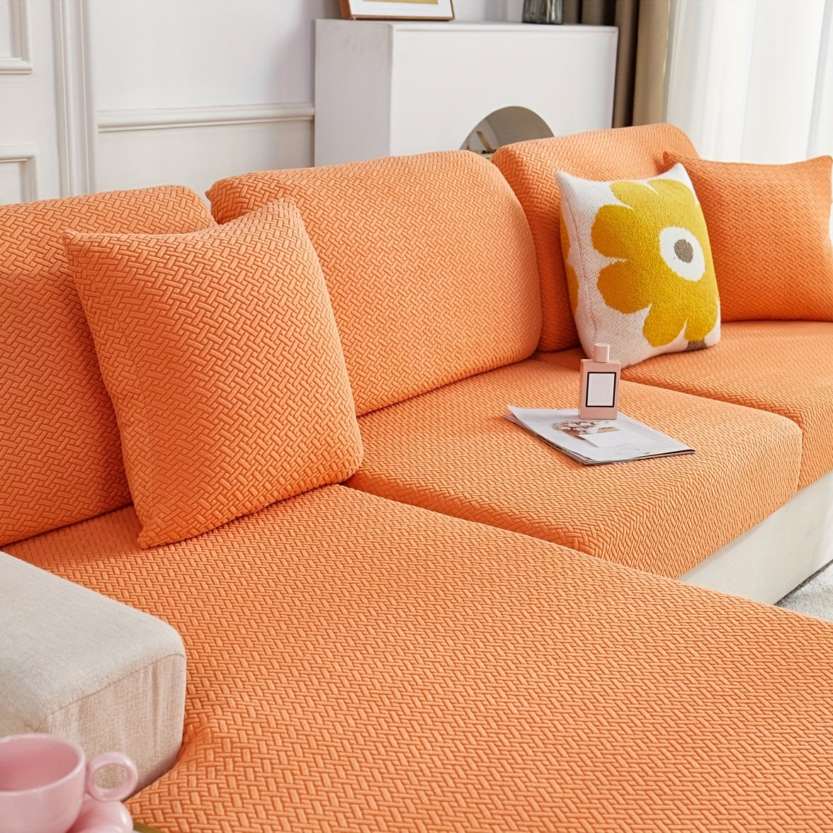 Stretchable Universal Sofa Cushion Cover - Durable and Easy to Clean