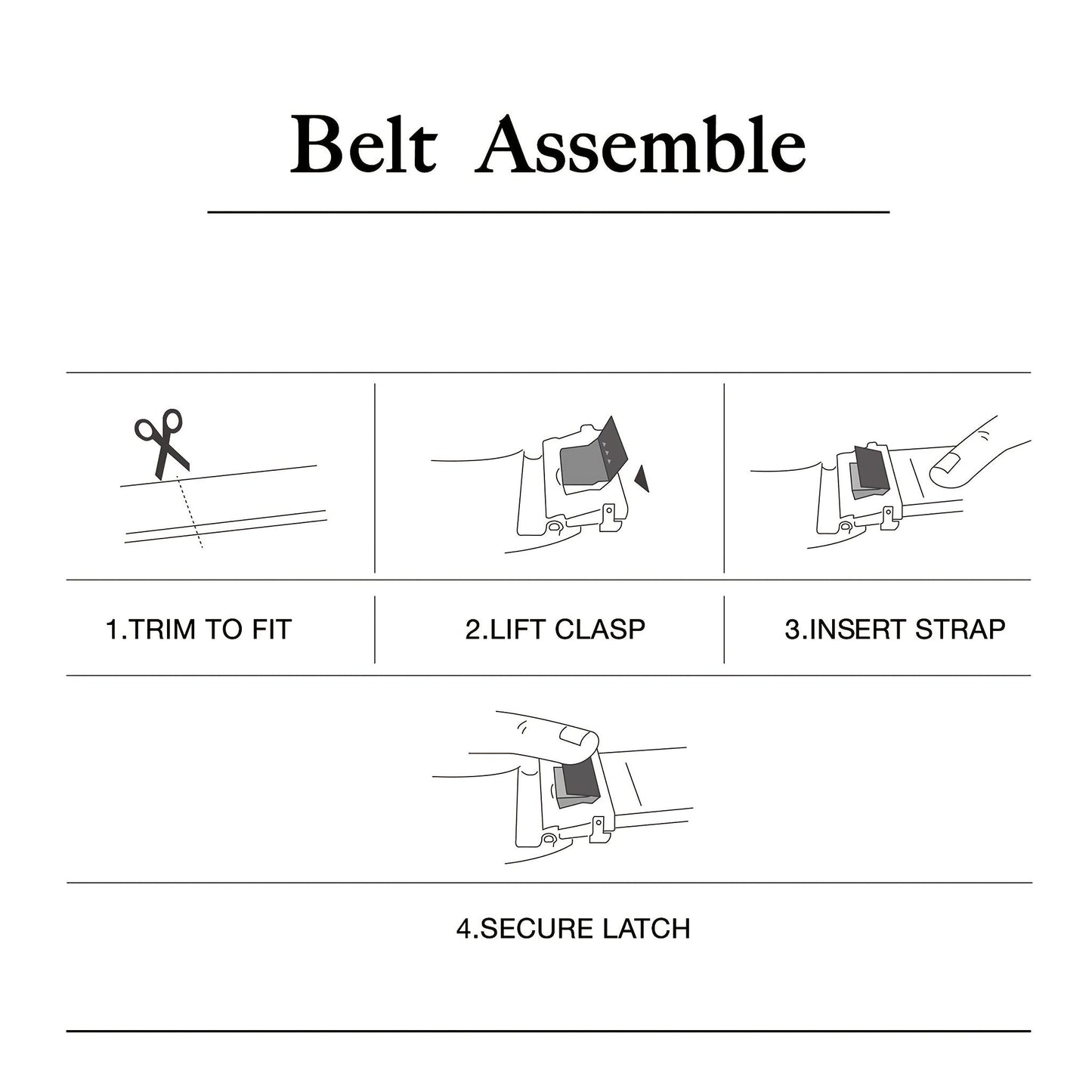 Men's Formal Style Belt – Automatic Buckle, All-Match Belt for Daily Life & Special Occasions, Perfect for Husband & Loved Ones