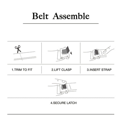 Men's Formal Style Belt – Automatic Buckle, All-Match Belt for Daily Life & Special Occasions, Perfect for Husband & Loved Ones