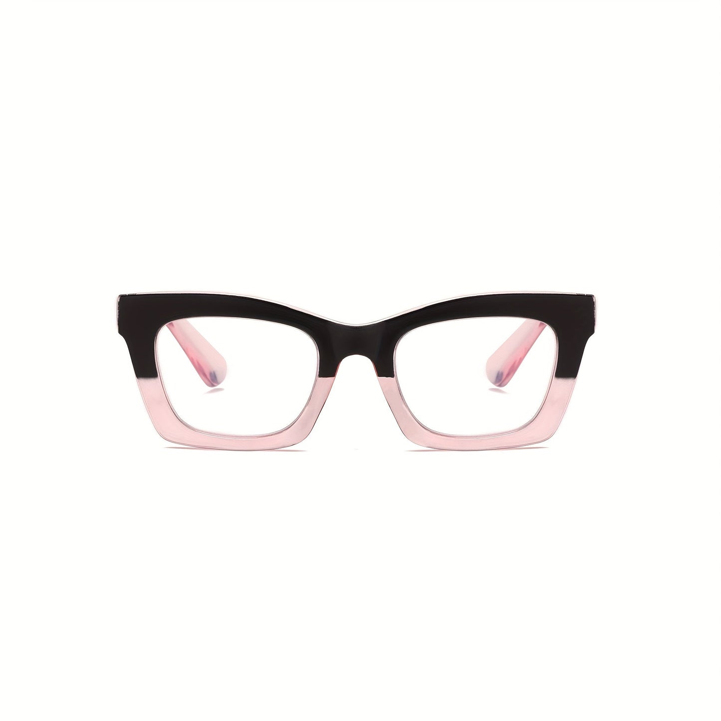 Stylish Oprah-Inspired Blue Light Blocking Reading Glasses - Square Shape with Spring Hinge for Men & Women | Multiple Power Options (1.0 to 3.5) | Ideal for Everyday Use