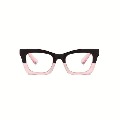 Stylish Oprah-Inspired Blue Light Blocking Reading Glasses - Square Shape with Spring Hinge for Men & Women | Multiple Power Options (1.0 to 3.5) | Ideal for Everyday Use