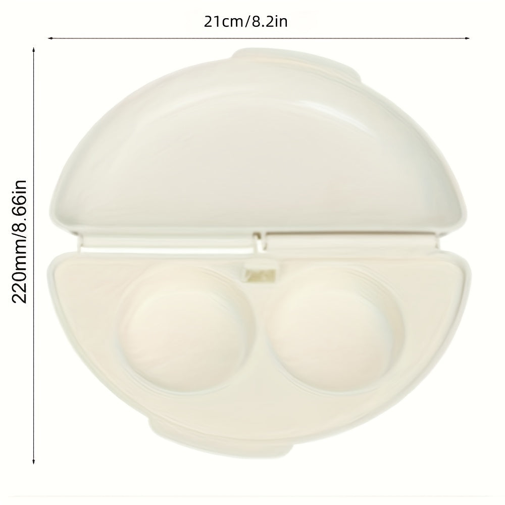 Microwave Omelette Egg Maker Tray – Non Toxic Silicone Egg Cooker and Poacher for Kitchen Cooking