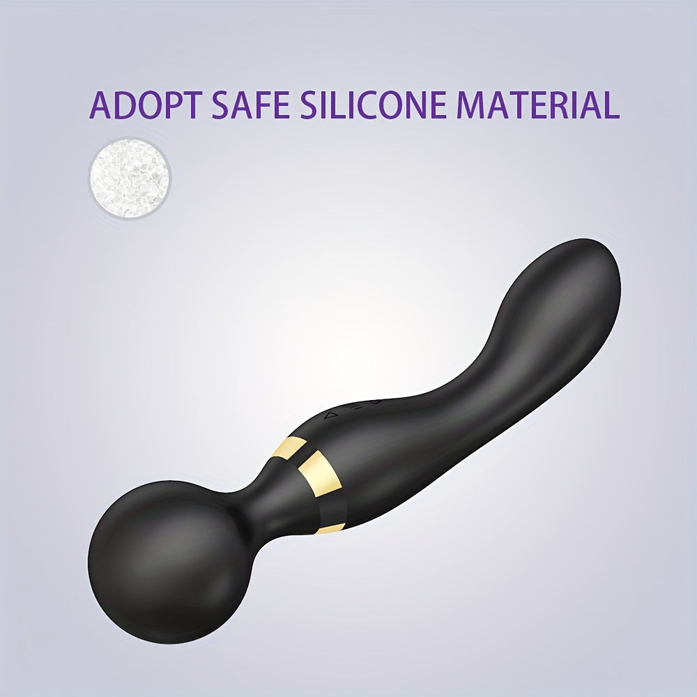 Ultra-Compact Electric Massage Stick Gun - 8-Speed Handheld Massager for Body, Back, Neck, Legs, Waist | Easy to Carry, High-Speed Drive Motor, Ergonomic Design for Ultimate Comfort