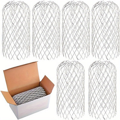 4 Pack Leaf Gutter Downspout Filter Guards – Anti Blocking Strainers, Durable Gardening Tool for Downspout Drain & Gutter Protection, Home Essentials
