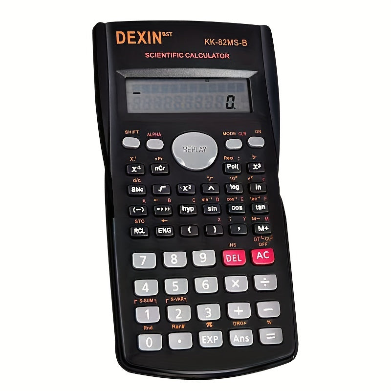 DEXIN KK-82MS-D Multifunctional Scientific Calculator - 240 Functions, Double-Line Display - Ideal for Student Exams - Economic Pack at Factory Price