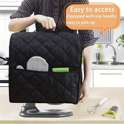 Stand Mixer Cover for KitchenAid - Dust Proof Cover with Accessory Storage Pockets and Handles - Fits All Tilt Head and Bowl Lift Models (4.5-5 Quart)