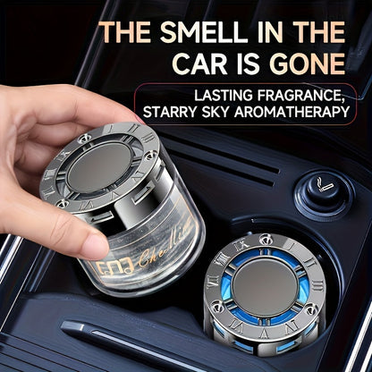Elegant Starry Sky Car Air Freshener – Long-Lasting Fragrance with Solid Incense Aromatherapy