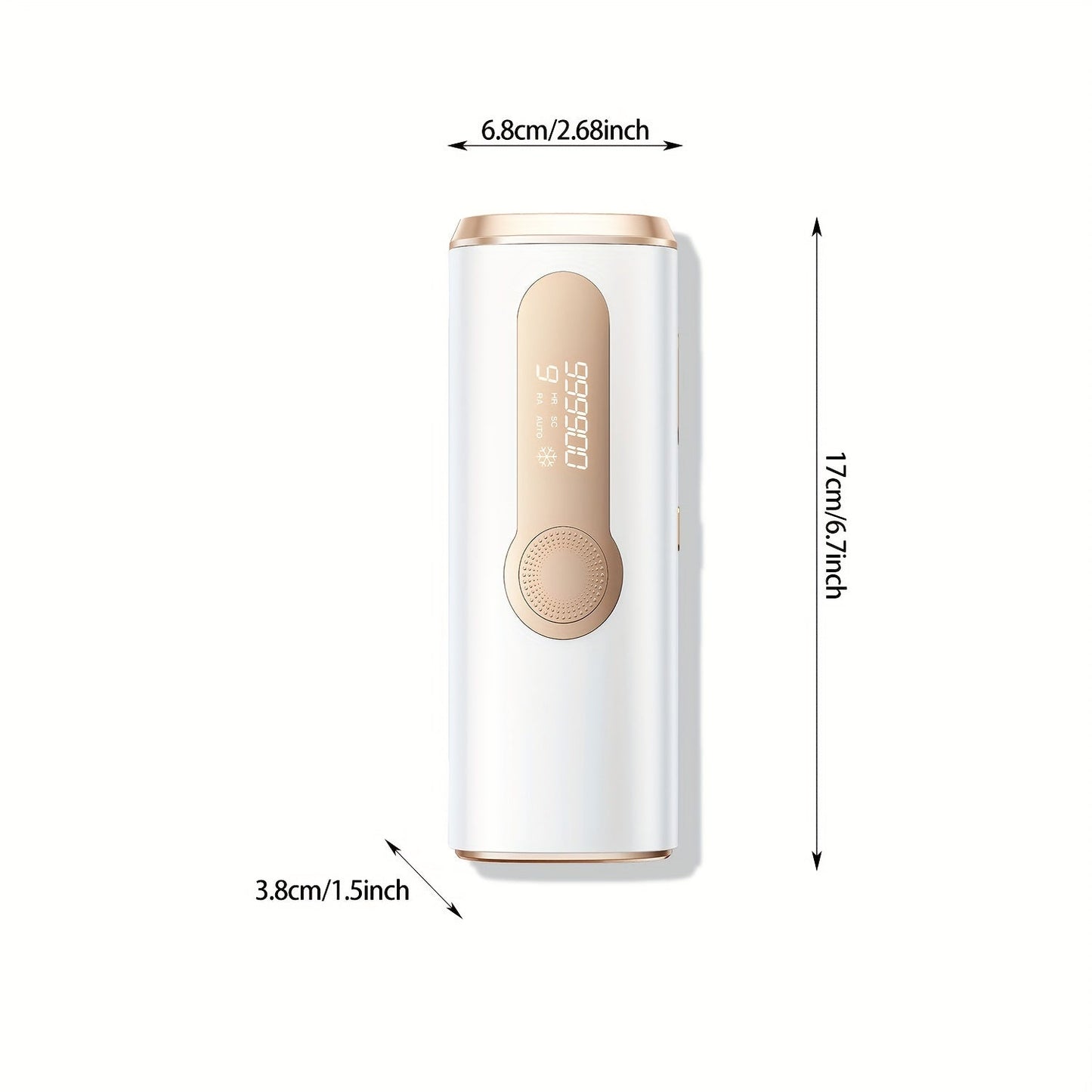 999,900 Flashes 3-in-1 At-Home Hair Removal Device - Epilators, Groomers and Trimmers for Women and Men | IPL Laser Technology, 9 Levels, Cooling Function, Whole Body Use for Face, Armpits, Arms, Bikini Line, Legs