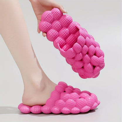 Summer Comfort Sandals for Women – Soft, Anti-Slip, Thick Soles, Breathable, Quick-Drying Slippers for Home and Outdoor Use