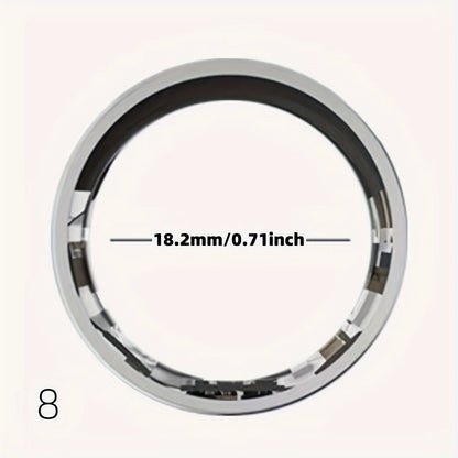 Smart Fitness Ring with Charging Compartment - Tracks Steps, Distance, Calories, Sleep; Compatible with iPhone & Android, Remote Photo Control, Water Resistant, Stylish and Comfortable