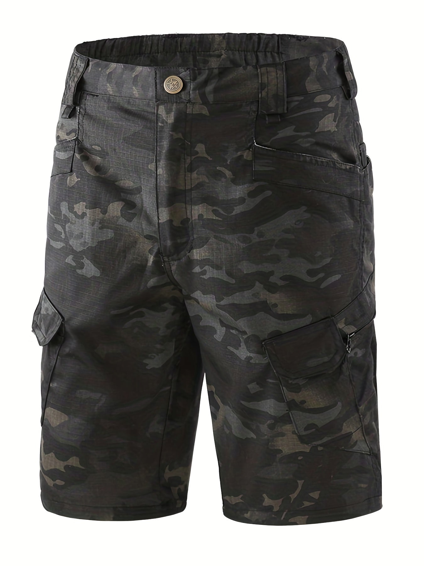 Men's Tactical Shorts – Multi-Pocket, Durable, Waterproof Cargo Shorts for Outdoor Hiking and Trekking