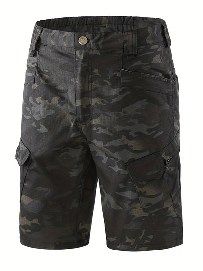 Men's Tactical Shorts – Multi-Pocket, Durable, Waterproof Cargo Shorts for Outdoor Hiking and Trekking