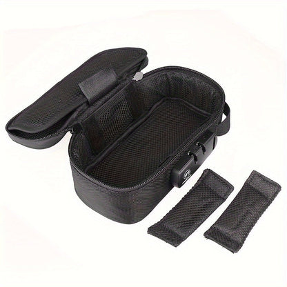 Smell Proof Bag with Lock – Carbon Lined Stash Storage Case, Odor-Resistant for Travel & Household Use