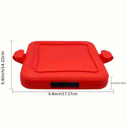 Universal Microwave Crisper Pan – Non-Stick Aluminum Cookware for Crispy Breads, Bacon, Chicken Wings and More