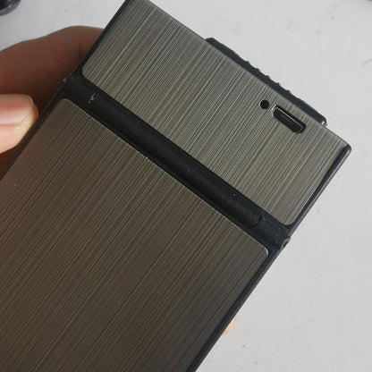 2-in-1 USB Rechargeable Lighter and Cigarette Case - Stylish Men's 20-Cigarette Holder, Moisture-Proof and Durable