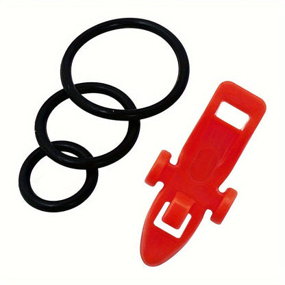 10/20 Sets Fishing Hook Keeper – Protective Jig Hooks Holder with Adjustable Elastic Rubber Rings, Essential Tool for Anglers