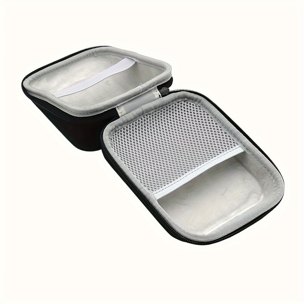 Classic Rolling Upper Arm Blood Pressure Monitor Case - Protective Travel Storage, Dimensions: 4.33 x 3.15 x 5.91 inches