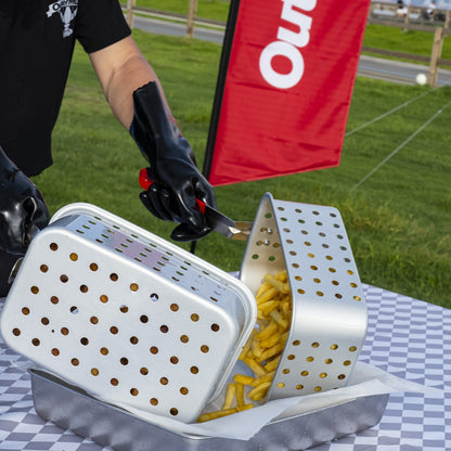 OuterMust 58,000 BTU Outdoor Fish Fryer – 18Qt Fryer Pot with 2 Baskets, Perfect for Frying Fish, Chicken Wings & French Fries