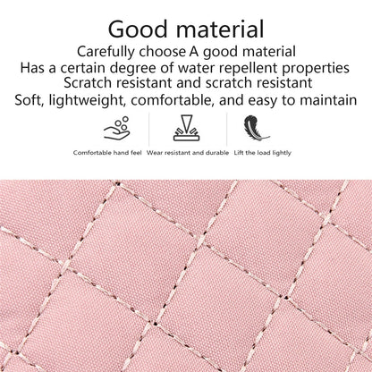 New One-Shoulder Messenger Bag for Women - Fashion Embroidered Rhombic Design - Large Capacity Waterproof Backpack with Data Hole