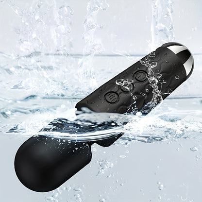 Ultra-Compact 8-Speed Portable Electric Massage Stick - Professional Muscle Relaxation Equipment for Body, Back, Neck, Legs, Waist | Easy to Carry, High-Speed Drive Motor, Elegant Design