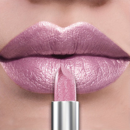 Long-Lasting Moisturizing Lipstick & Gloss Set - Shimmering Pearlescent Finish in Pink, Purple, Red, Golden & Black, Hydrating Non-Fading Formula for All Skin Types [Fast Arrival]