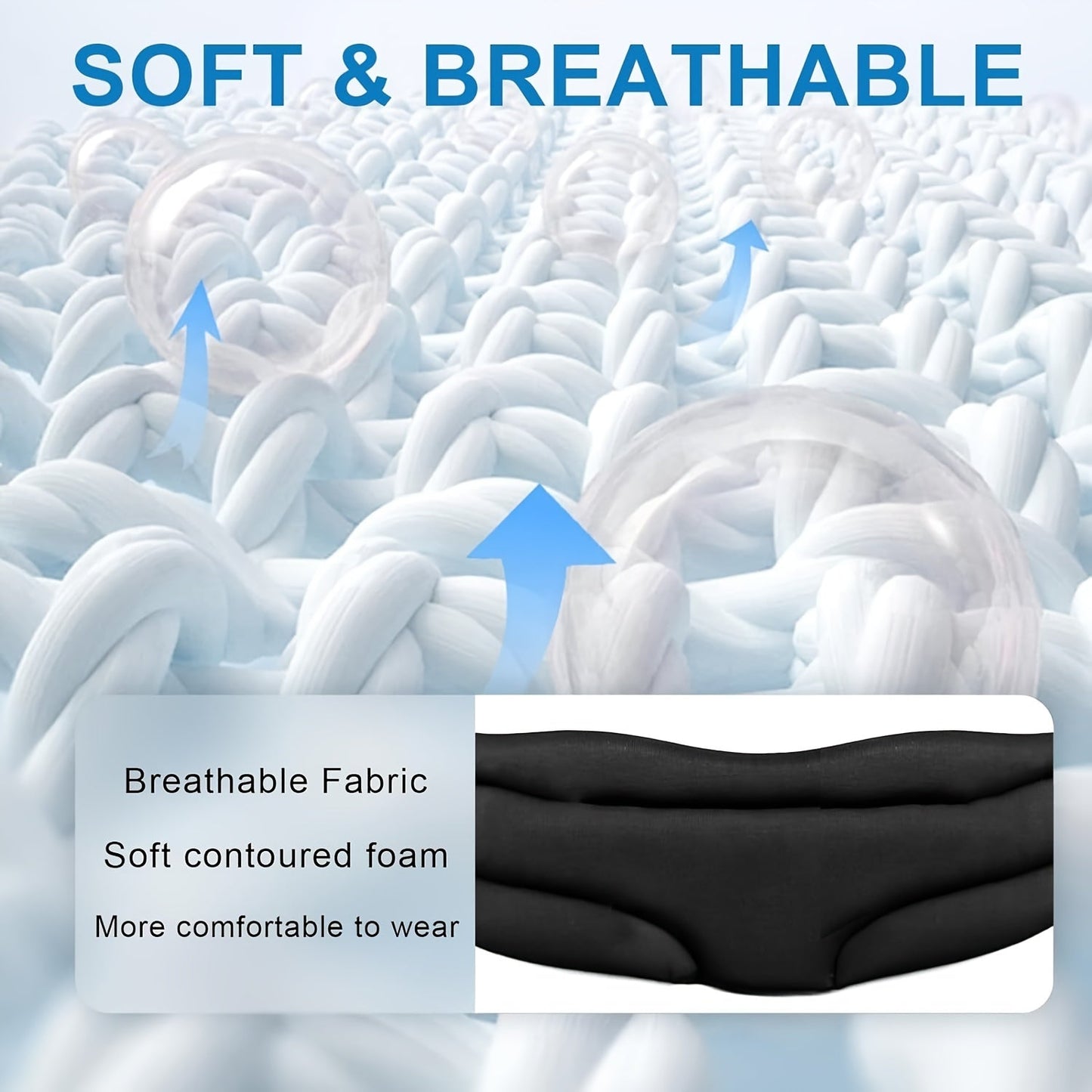 Adjustable Soft Foam Cervical Collar – Universal Neck Support Brace, Memory Foam Filling, Cotton Blend Cover, V-Shaped Chin Support, Sleep Aid for Men and Women