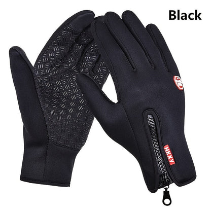 Winter Warrior Gloves – Double-Layered, Touch Screen Compatible, Waterproof and Windproof Sports Gloves for Skiing, Snowboarding and Cold Weather Activities