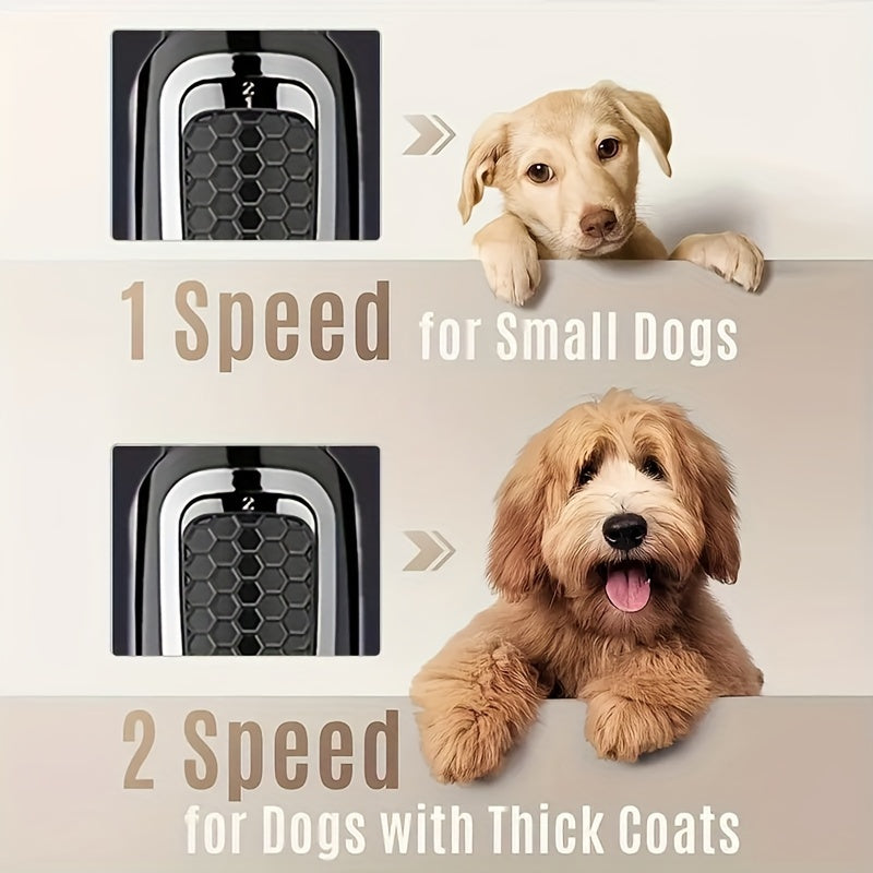 Cordless Rechargeable Dog Paw Trimmer - Electric Clippers for Paws, Ears, Face, and More