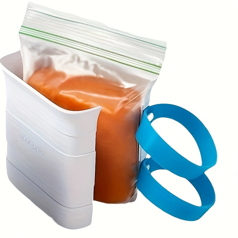 Versatile Freezer Food Block Maker - Ideal for Leftovers, Soups, Sauces and Smoothies - Durable ABS Material Kitchen Gadget