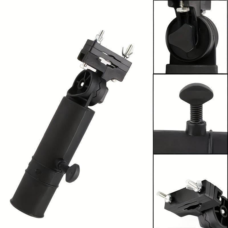 Adjustable Golf Umbrella Holder for Push Cart - Essential Golf Accessories for Weather Protection