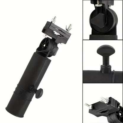Adjustable Golf Umbrella Holder for Push Cart - Essential Golf Accessories for Weather Protection