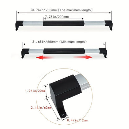 Universal Adjustable RV Door Handle - Secure Grip, Easy Install, Fits All Models for Enhanced Safety and Comfort