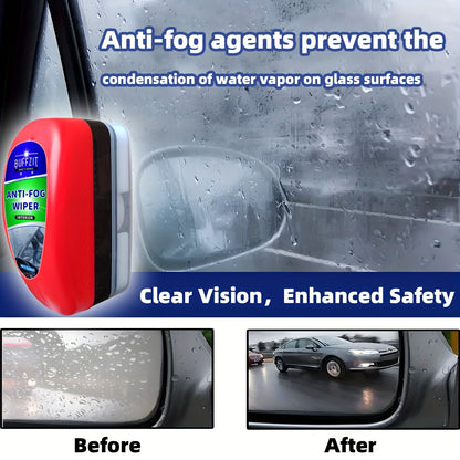 Buffit Anti-Fog Wiper for Car Windows and Mirrors - Universal Spray Alternative, Improves Driving Visibility, Prevents Condensation on Glasses, Goggles & Helmets, 120ml/4oz