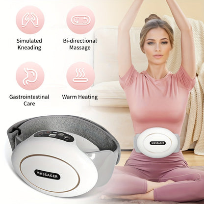 Automatic Abdominal Massager – Electric Stomach Machine for Flattening Belly, Multi-Use for Waist, Abdomen, Back, Neck, and Legs, 3 Modes for Home or Office