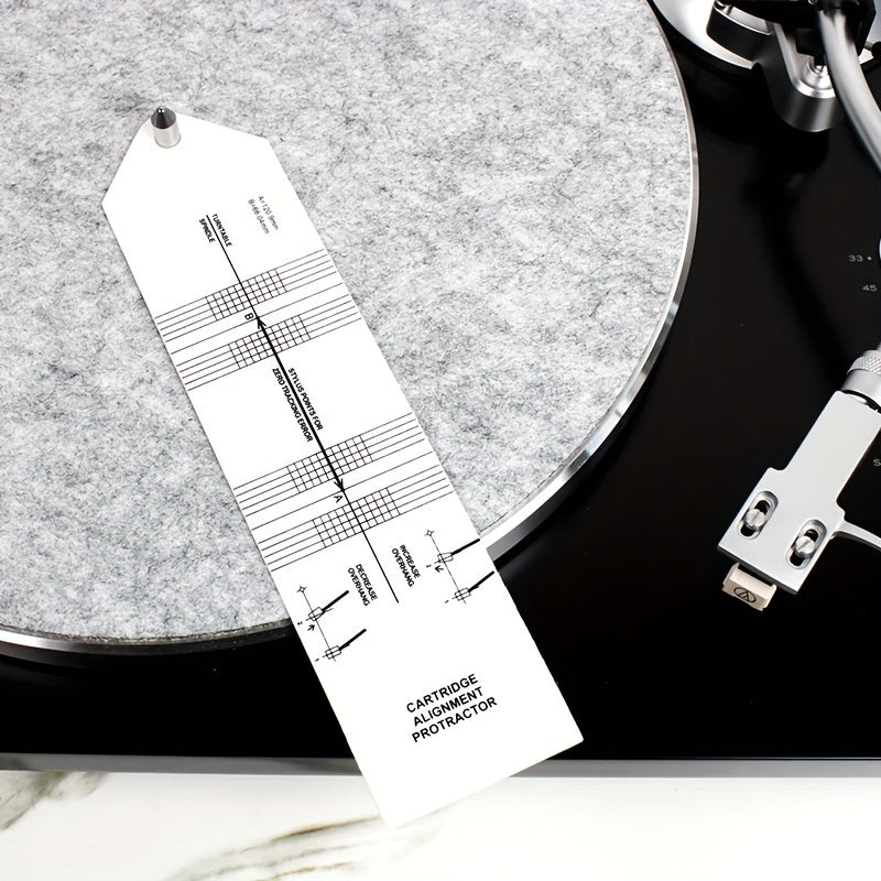 Turntable Calibration Pro - Precision Stylus Alignment Tool for Optimal Sound Quality and Vinyl Longevity - Easy to Use