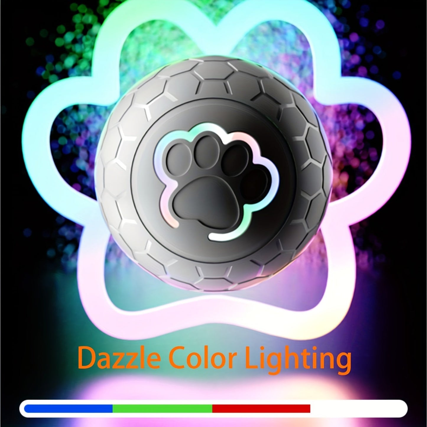 Smart Bounce Dog Toy Ball - Automatic, Interactive, Durable, Bite-Resistant, Electric Pet Toy for Indoor and Outdoor Play - Fun and Engaging for Dogs