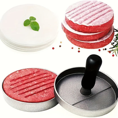 500pcs Non-Stick Hamburger Paper Sheets – Food Separators for Storing and Freezing Burgers, Cookies, Versatile Kitchen Gadgets for Home and Restaurant Use