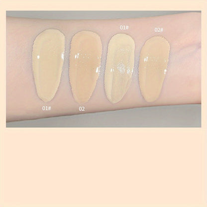 Hydrating Full-Coverage Foundation Cream - Long-Lasting, Skin Tone Matching for All-Day Radiance