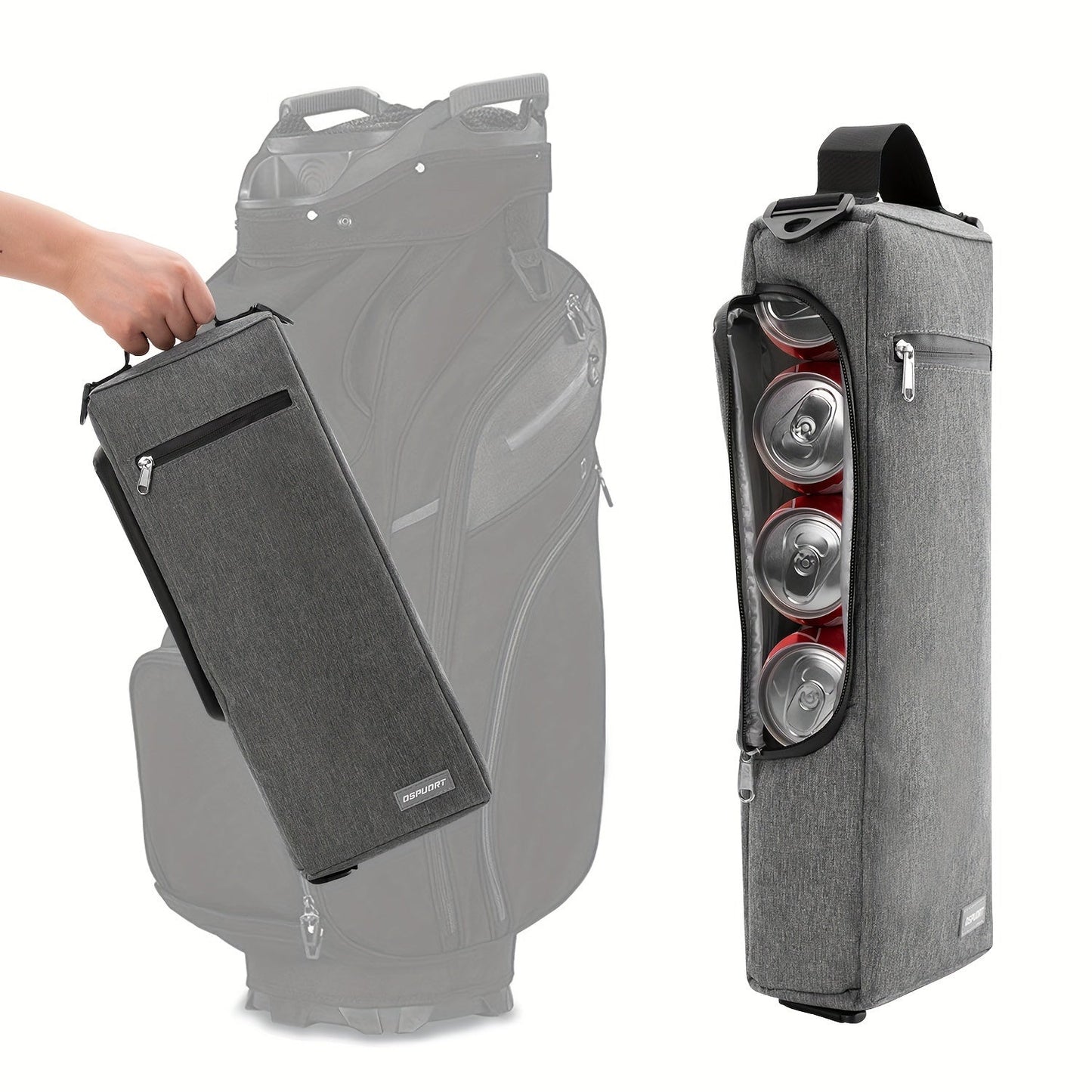 Insulated Beer Sleeve for Golf Bags - Keep Your Beverages Cool and Secure on the Course!