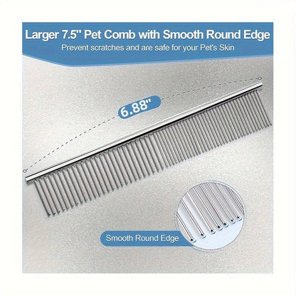 6 in 1 Professional Dog Grooming Scissors Set: Precise Trimming & Styling for Dogs and Cats