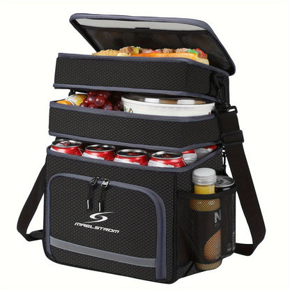 Premium Insulated Lunch Tote Bag - Leakproof, Thermal & Water-Resistant, Spacious Design for Men and Women - Ideal for Work, School and Outdoor Activities