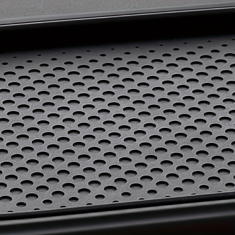Universal Fit PVC Anti-Slip Mat for Cars - Novelty Patterned Dashboard Grip Pad with Concealed Number Plate Feature, Multi-Functional Non-Slip Mat for Phones and Accessories