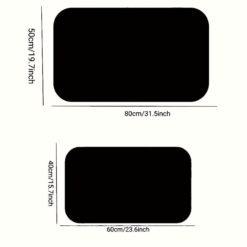 Ultra-Absorbent Diatomaceous Earth Bath Mat – Quick Dry, Non-Slip, Soft and Comfortable – Perfect for Bathroom