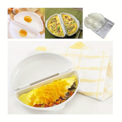 Microwave Egg Steamer and Poacher – Kitchen Egg Cooker Tool for DIY Baking and Cooking