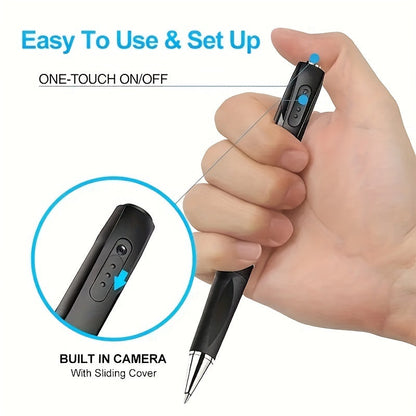 Portable 1080P HD Camera – Mini Surveillance Camera for Indoor/Outdoor Use, Ideal for Lectures, Classrooms, Offices, and Business Meetings
